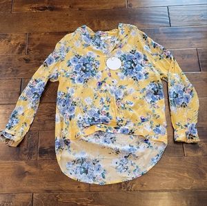 NWT Hayden Top Size S Yellow